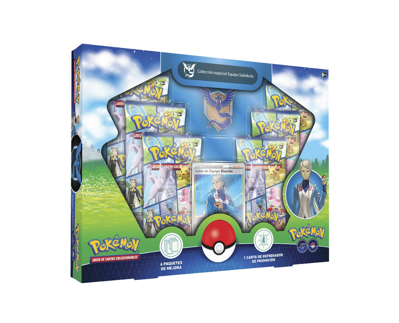 Caja Pokémon GO - Colección especial equipo Sabiduría - CASTELLANO