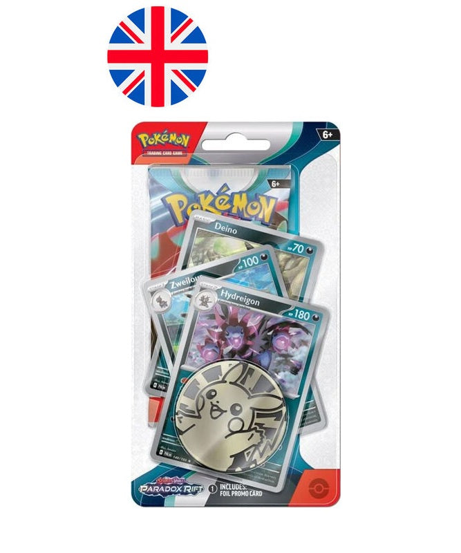 Pokemon Blister Paradox Rift Versión Hydreigon - Cartas en inglés