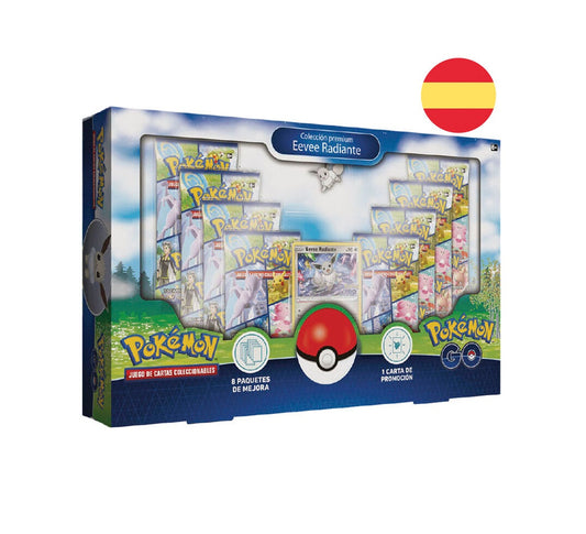 Caja Pokémon GO - Premium Collection Radiant Eevee - CASTELLANO