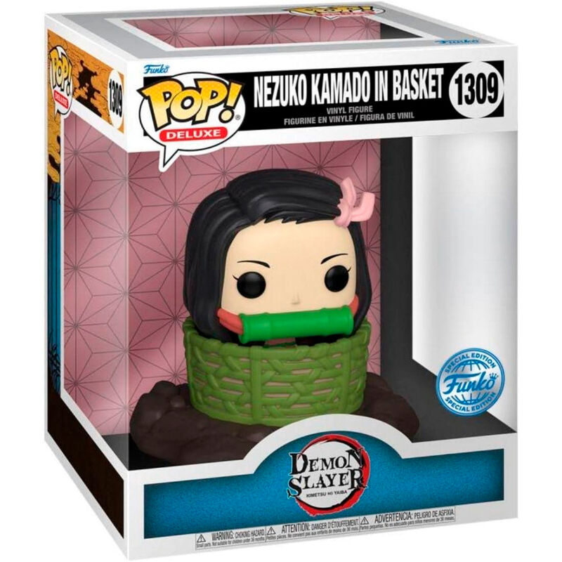 Funko POP! 1309 Nezuko Kamado in Basket - Demon Slayer Kimetsu No Yaiba