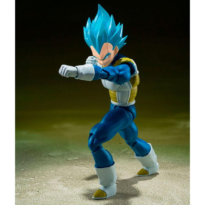 Figura S.H. Figuarts Super Saiyan God Super Saiyan Vegeta Unwavering Saiyan Pride Dragon Ball Super 14cm