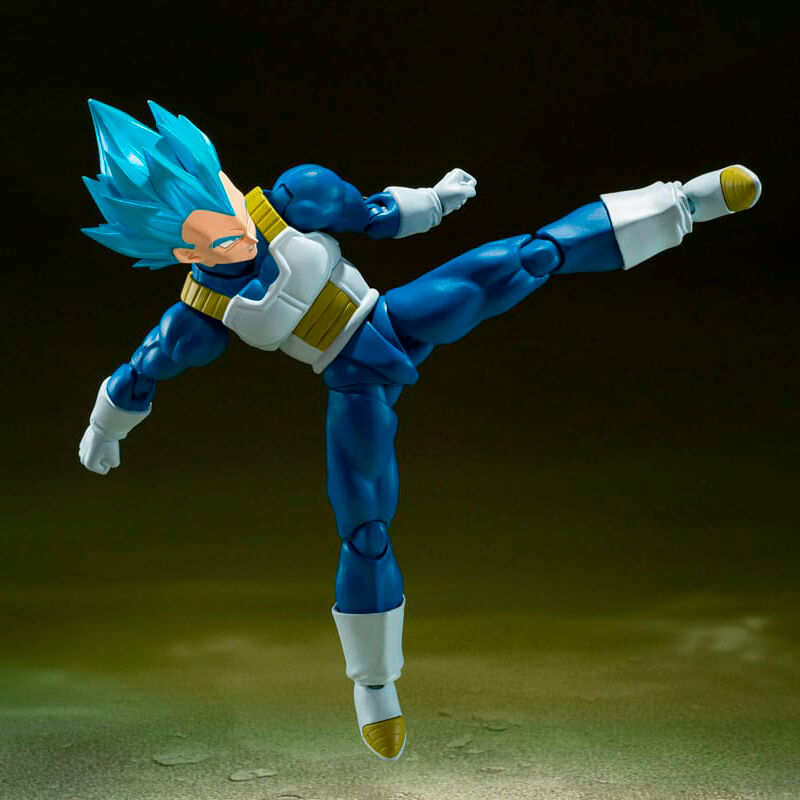 Figura S.H. Figuarts Super Saiyan God Super Saiyan Vegeta Unwavering Saiyan Pride Dragon Ball Super 14cm