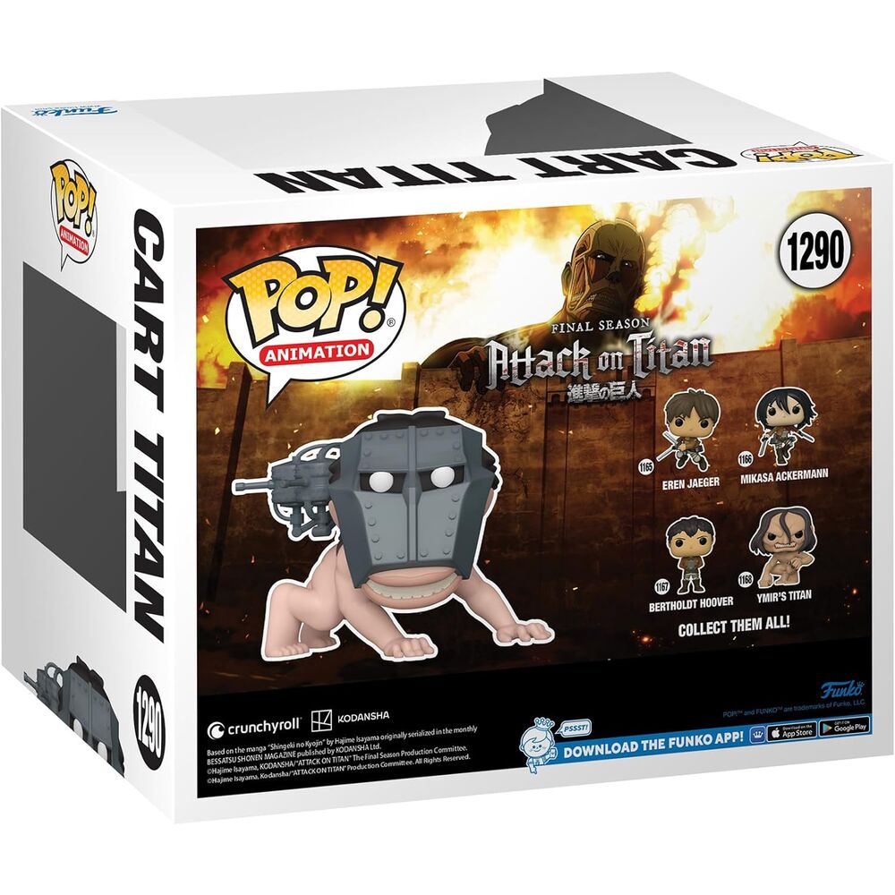 Funko Pop! Cart Titan - Attack On Titan - 1290 - Speciality Series Exclusive