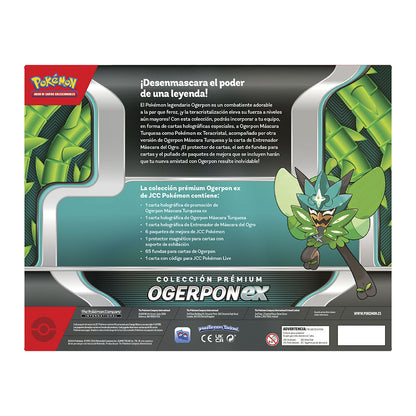 Caja Pokémon TCG - Colección Prémium Ogerpon EX - Castellano