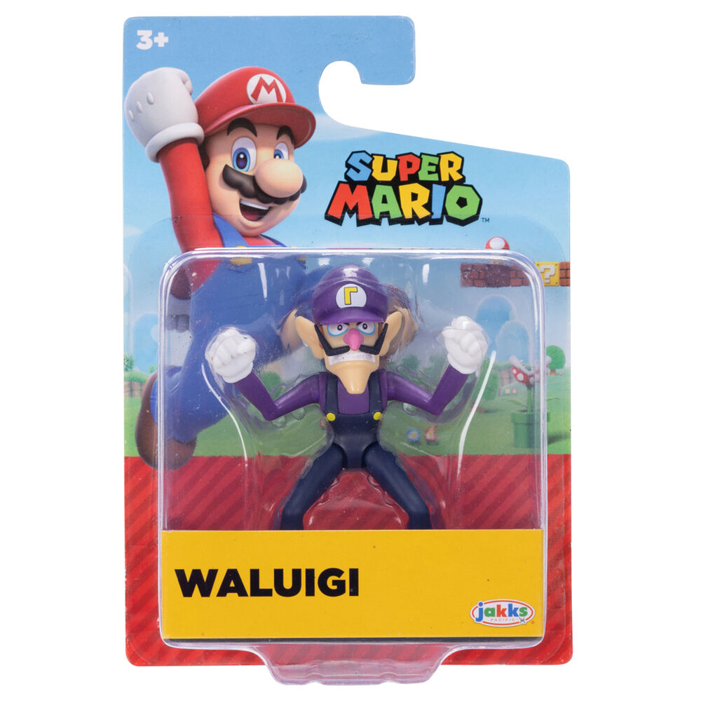 Super Mario - Figura Waluigi - 5CM