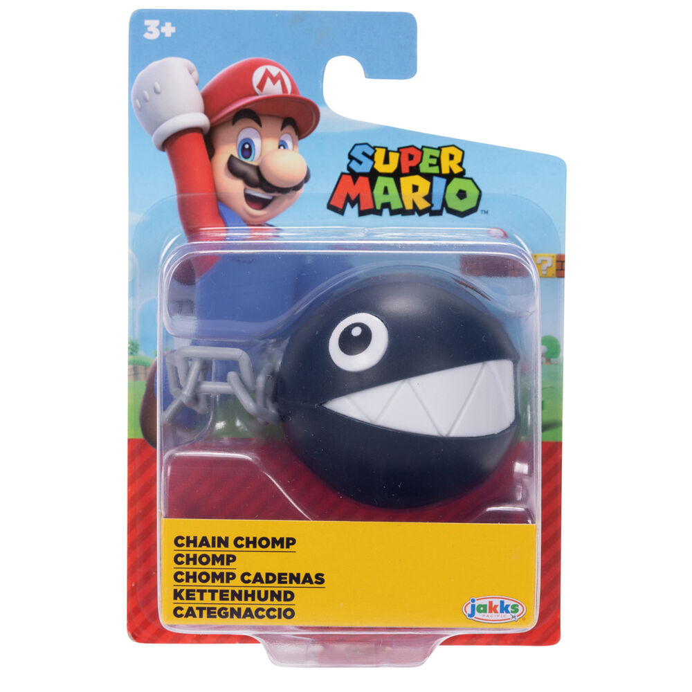 Super Mario - Figura Chomp Cadenas - 5CM