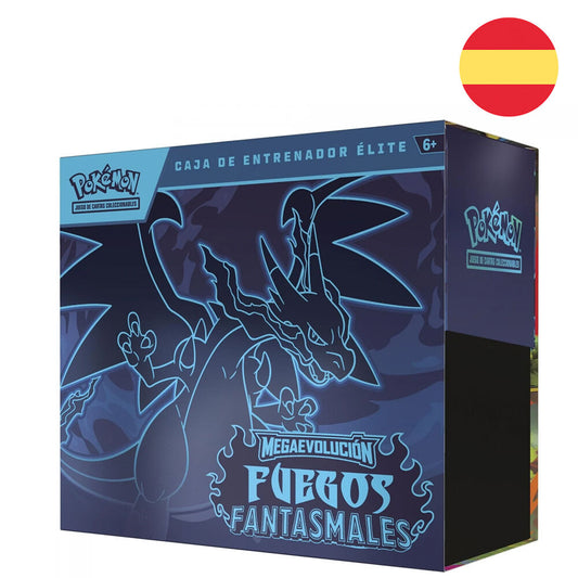 ETB - Caja entrenador élite Pokémon TCG - Megaevolución Fuegos Fantasmales - Castellano