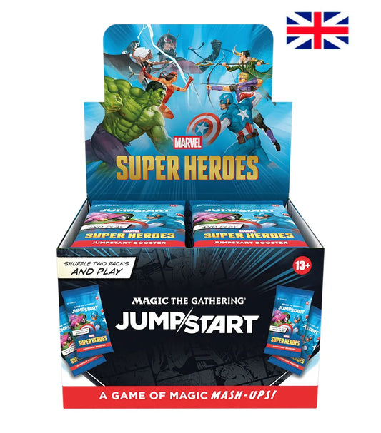 Jumpstart Booster Display (24 sobres) Marvel Super Heroes Inglés - Magic The Gathering