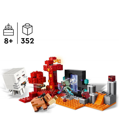 LEGO Minecraft - Emboscada en el portal de Nether - 21255