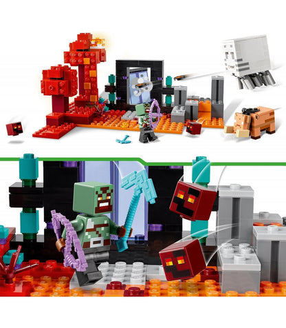 LEGO Minecraft - Emboscada en el portal de Nether - 21255