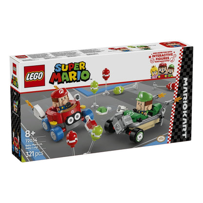 LEGO Super Mario - Mario Kart Baby Mario vs Baby Luigi - 72034