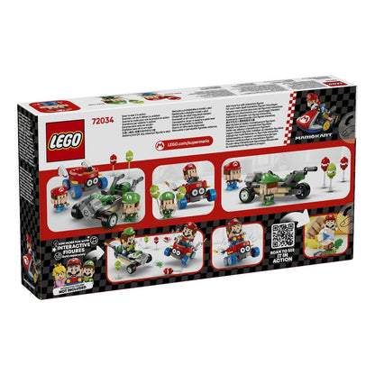 LEGO Super Mario - Mario Kart Baby Mario vs Baby Luigi - 72034