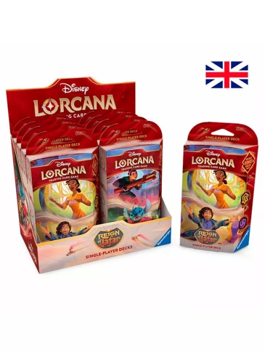 Disney Lorcana TCG - Mazos para un jugador -Reign of Jafar Inglés - Disney - 1 unidad