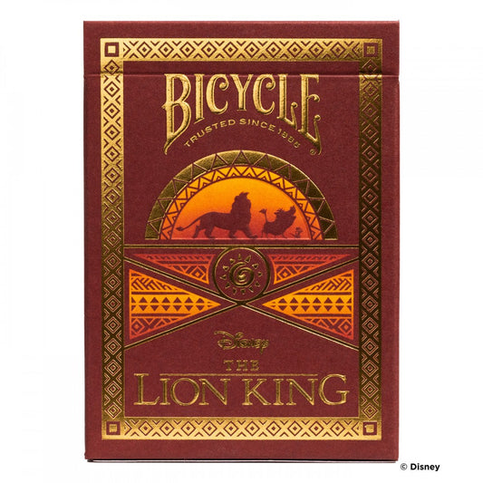Baraja de naipes Bicycle - Lion King