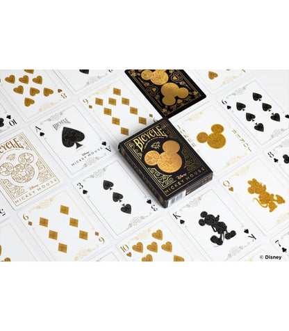 Baraja de naipes Bicycle - Mickey Mouse Gold