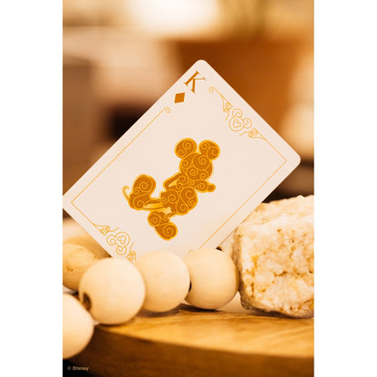 Baraja de naipes Bicycle - Mickey Mouse Gold