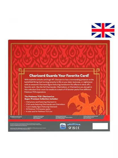 Pokemon TCG - Charizard EX Super Premium Collection - October Kid's Big Gift Coleccion - Inglés