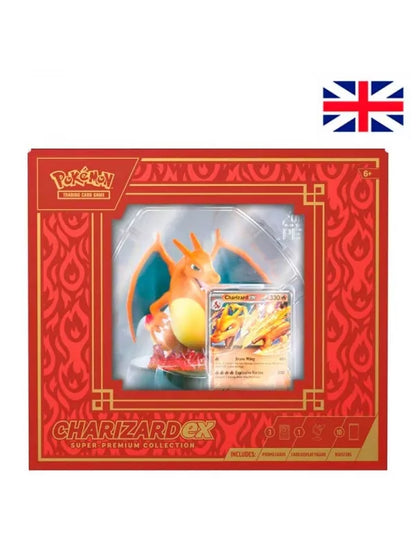 Pokemon TCG - Charizard EX Super Premium Collection - October Kid's Big Gift Coleccion - Inglés