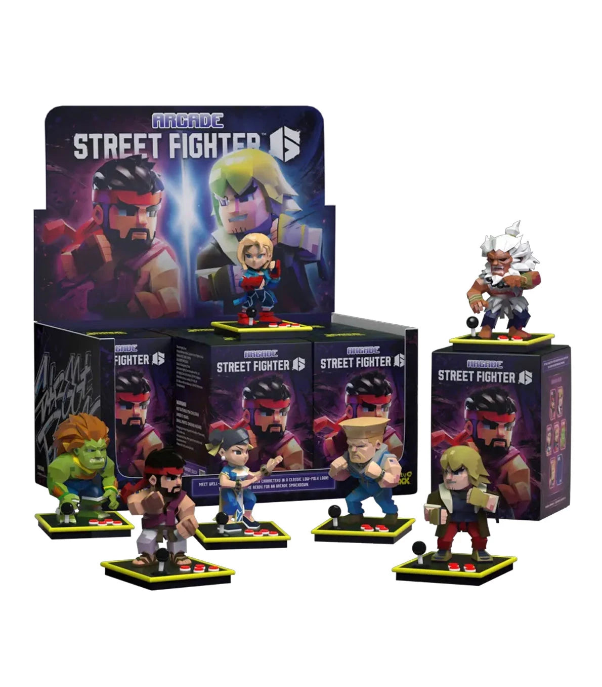 Figura Capcom Series (10 cm) Street Fighter - Mighty Jaxx - Unidad aleatoria