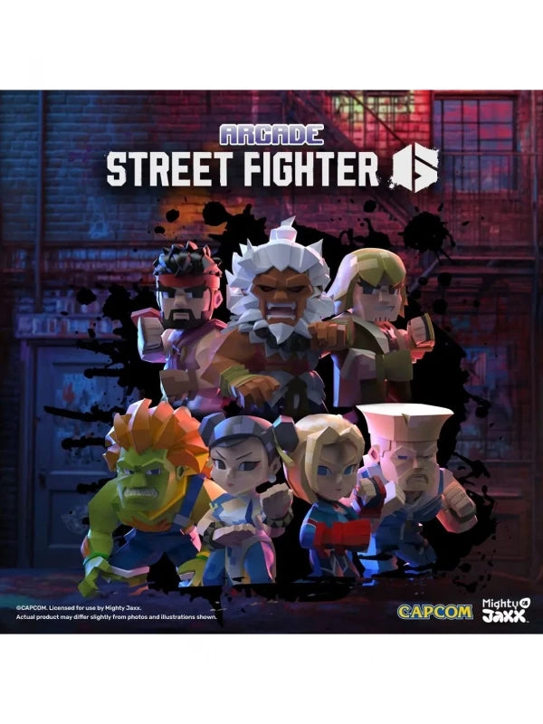 Figura Capcom Series (10 cm) Street Fighter - Mighty Jaxx - Unidad aleatoria
