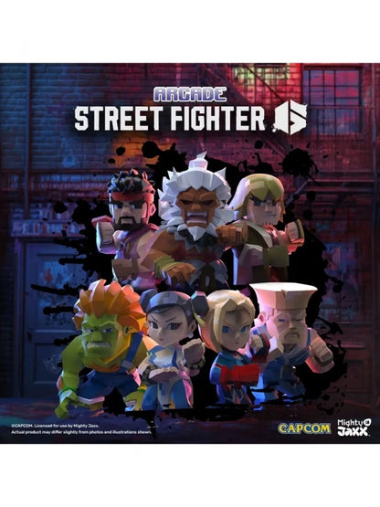 Figura Capcom Series (10 cm) Street Fighter - Mighty Jaxx - Unidad aleatoria