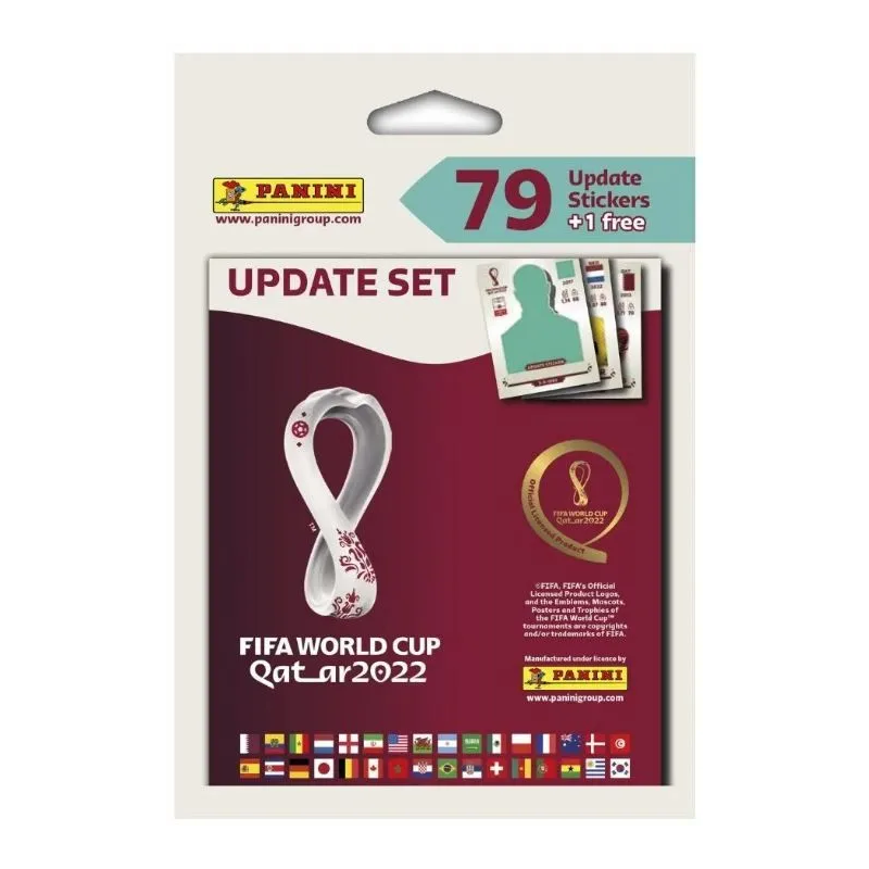 Panini Update Stickers 79+1Free FIFA World Cup Qatar 2022