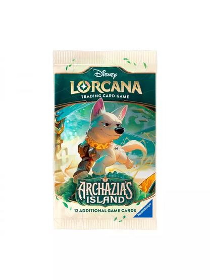 Disney Lorcana TCG - Caja con 24 paquetes de refuerzo - Archazia’s Island Inglés