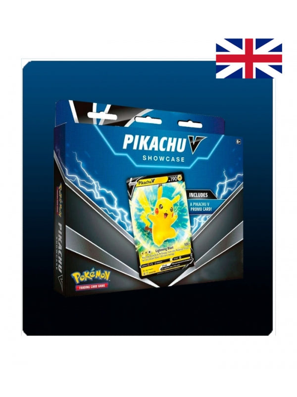 Pikachu V Showcase Box Inglés. Pokemon TCG