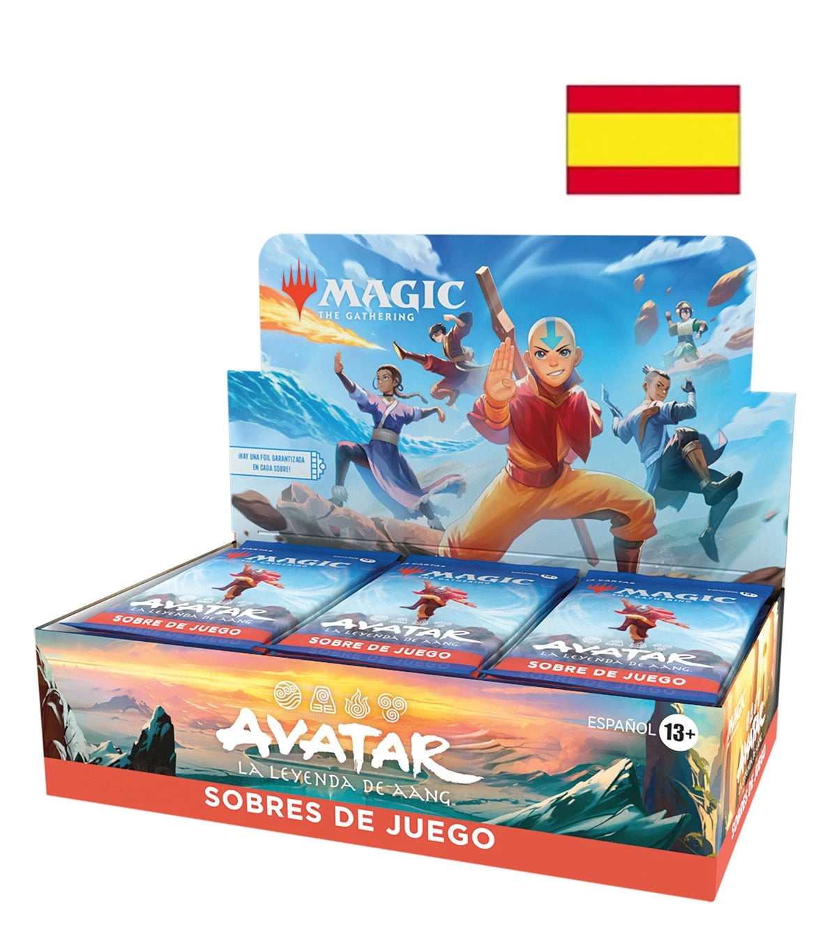 Magic The Gathering - Avatar the Last Airbender - Sobres de juego - Caja completa en castellano