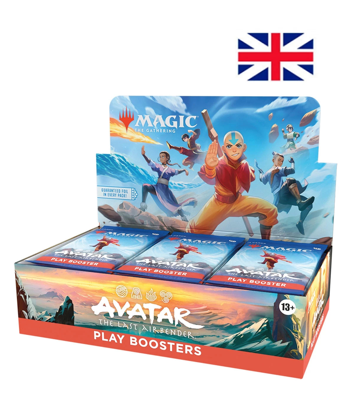Magic The Gathering - Avatar the Last Airbender - Sobres de juego - Caja completa en inglés