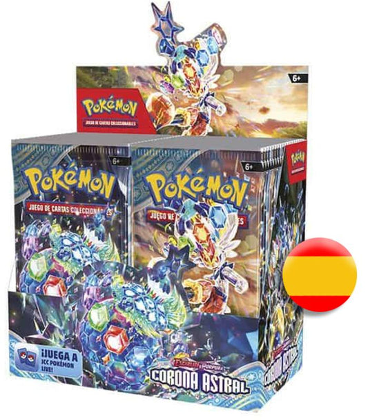 Caja De Sobres Corona Astral (36 Unidades) Castellano -  Pokemon TCG