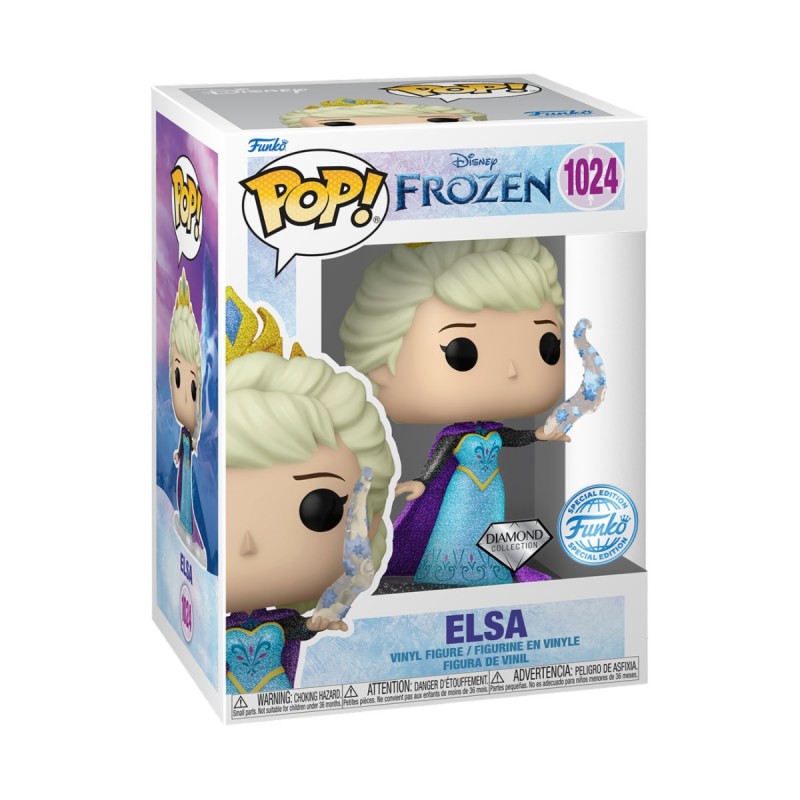 Funko POP! 1024 Ultimate Princess Elsa Disney Frozen - Special Edition Diamond Collection