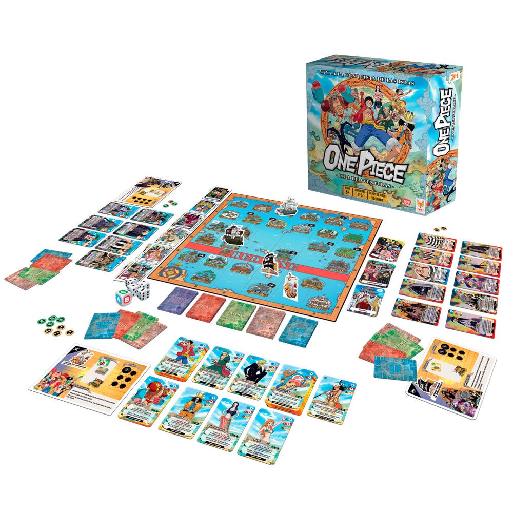 Juego de Mesa One Piece Isla de Aventuras