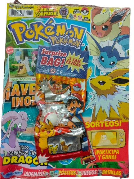 Revista Pokémon número 10 - Surprise Bag