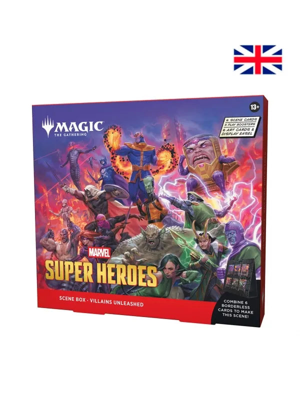 Scene Box Display Marvel Super Heroes Inglés - Magic The Gathering - Villanos
