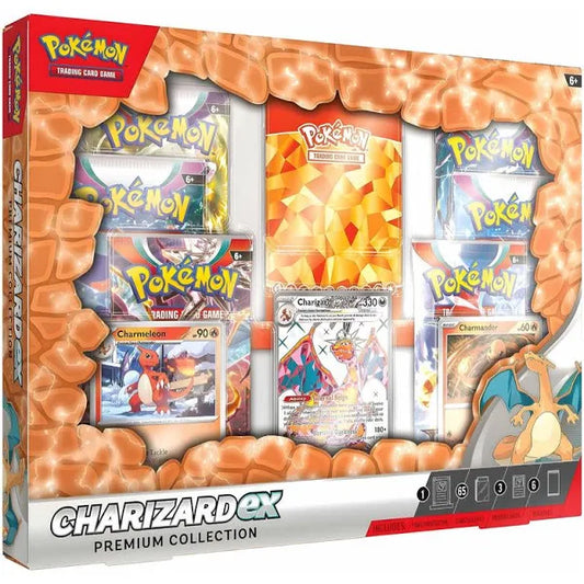 Caja Pokémon TCG Charizard EX Premium Collection INGLÉS