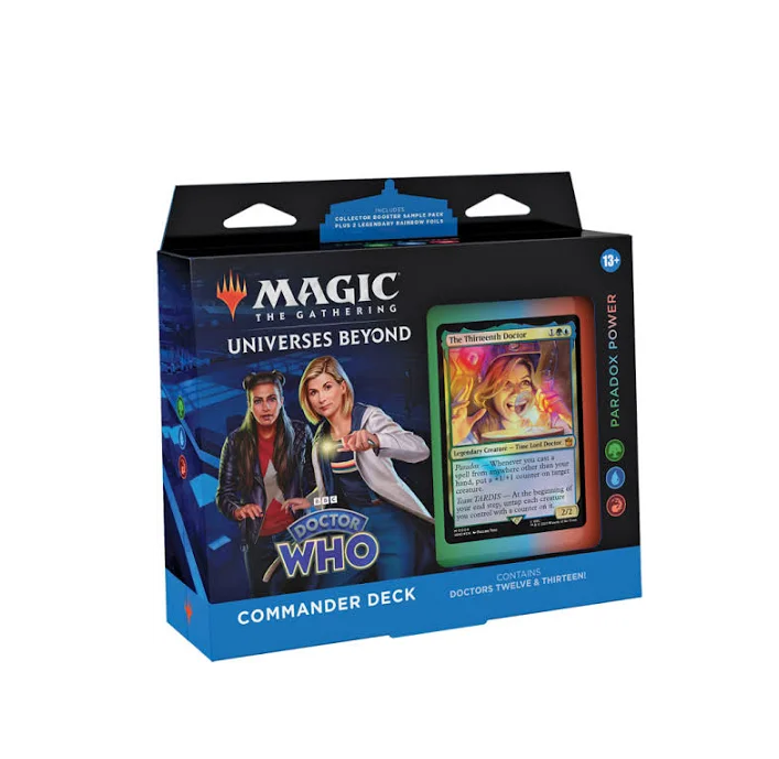 Magic the Gathering Commander Deck - Doctor Who Portada 1