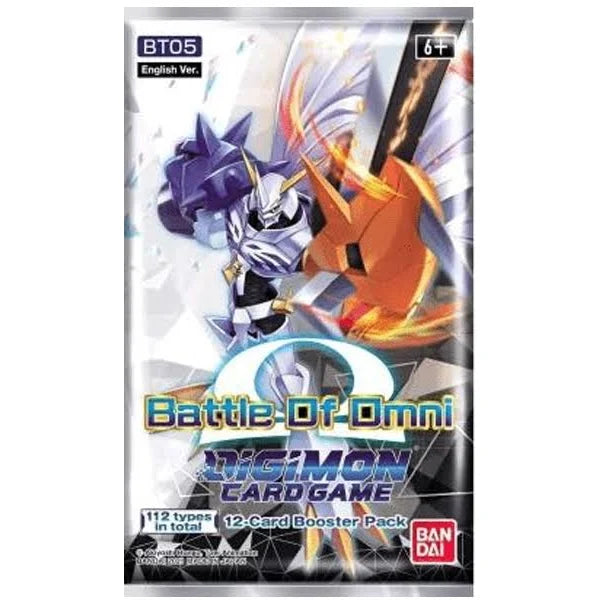 Caja cartas TCG Digimon Card Game Battle of Omni - Inglés