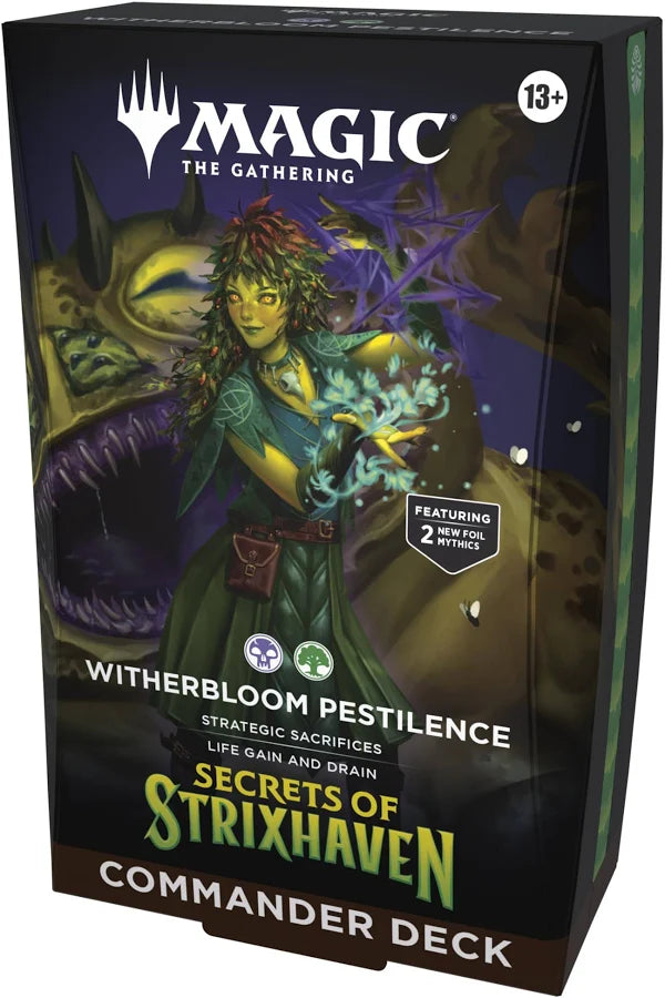 Magic the Gathering Commander Deck - Secrets of Strixhaven - Inglés
