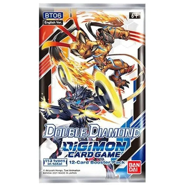 Caja cartas TCG Digimon Card Game Double Diamond - Inglés