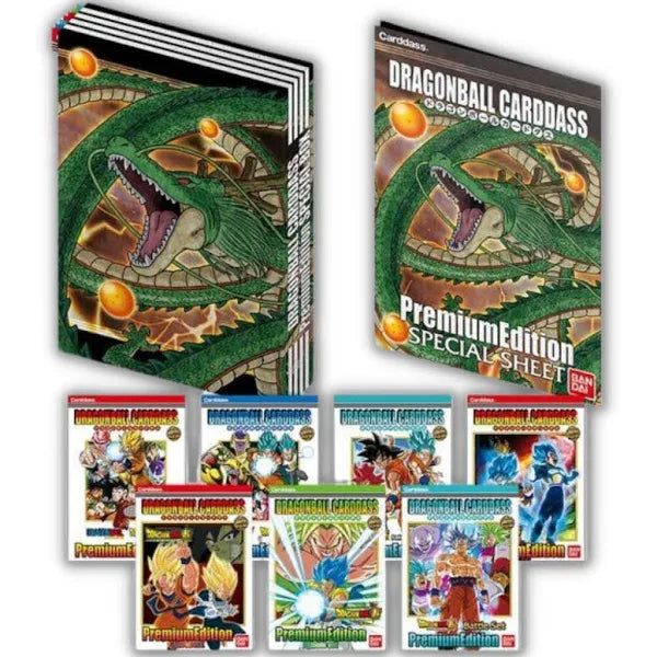 Colección de cartas Dragon Ball Carddass Premium Edition DX Set - Inglés