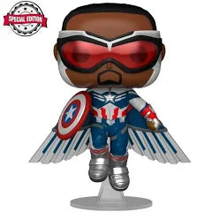 Funko POP! Marvel Avengers The Falcon Winter Soldier Captain America 817 Special Edition