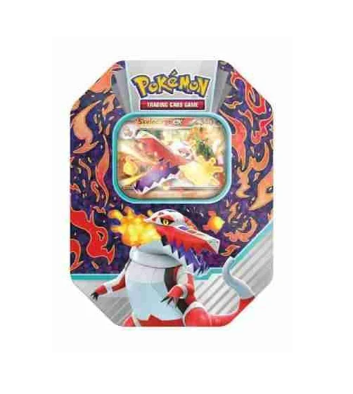 Pokémon Tin - Lata con portada de Skeledirge EX - Castellano