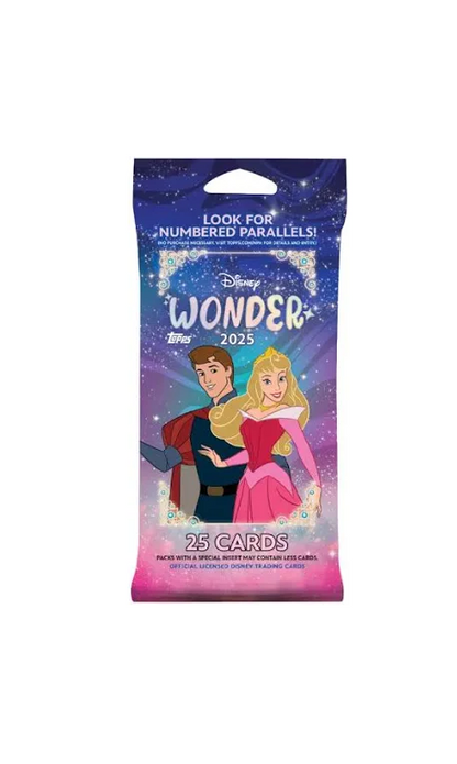 Sobre con 25 cartas Disney Wonder 2025 - TOPPS