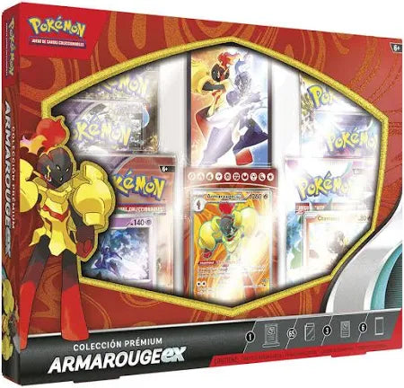 Caja De Sobres Pokémon Armarouge EX Premium Collection - Castellano