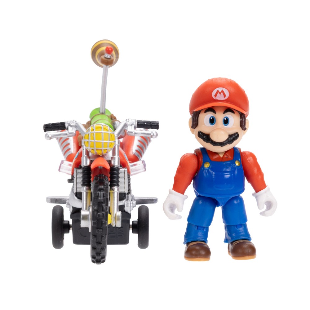 Super Mario Galaxy Movie - Figura Mario con moto
