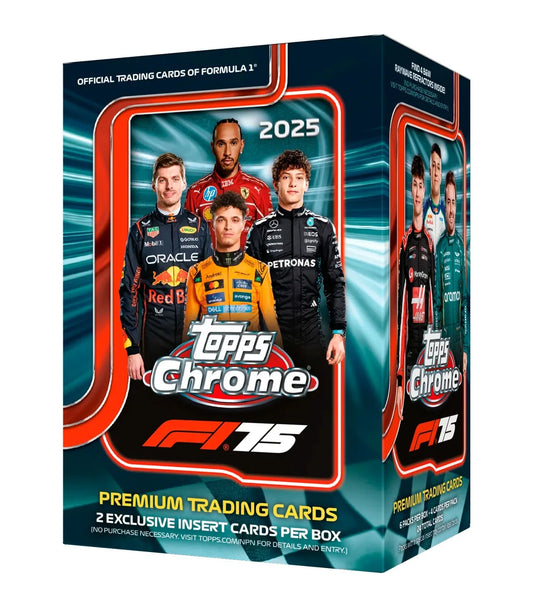 Topps Chrome 2025 Formula 1 Value Box