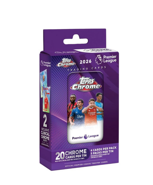 2026 Topps Chrome Premier League - Tin
