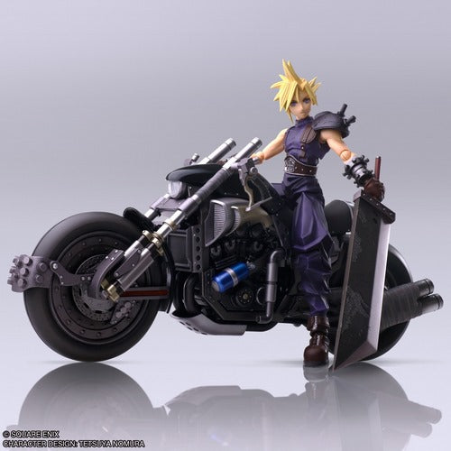 FIGURA FINAL FANTASY VII CLOUD & DAYTONA PLAY ART FIGURE