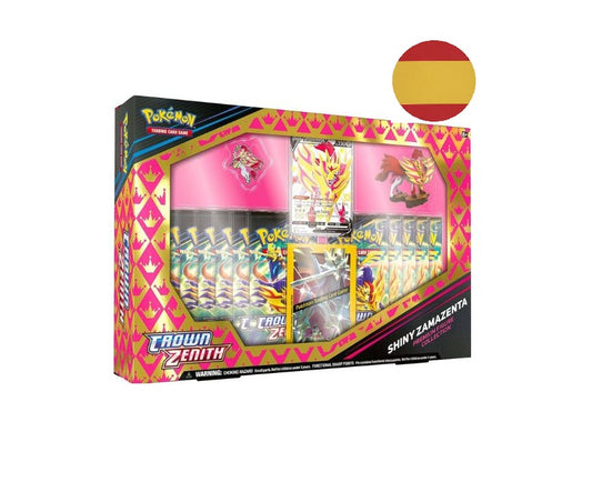 Caja Pokémon TCG - Cenit Supremo Colección Zamazenta - CASTELLANO